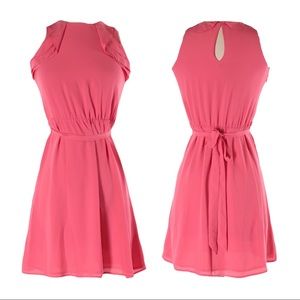 Ann Taylor LOFT Pink Casual Dress XS